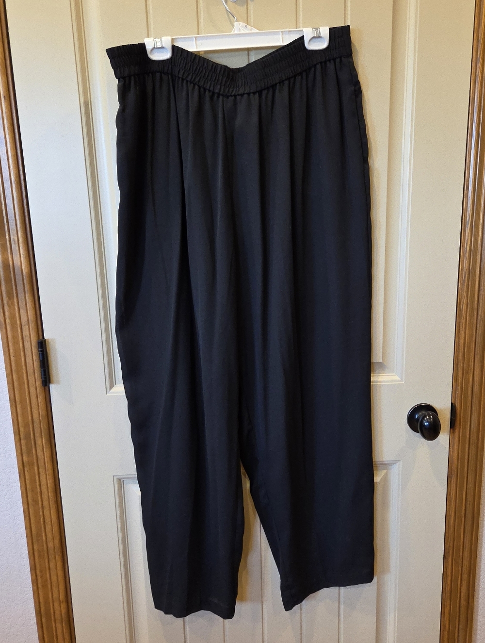NWT Alfred Dunner Black Pull-On Pants Size 20 | Proportioned Medium